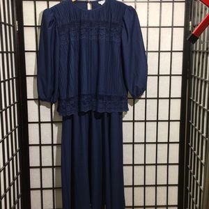 Sandi Dee Dress 2-piece Look Size 9/10